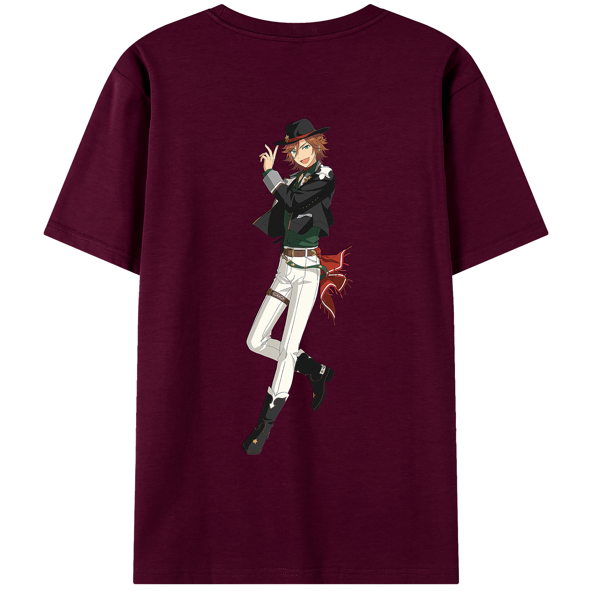 （画像用） あんさんぶるスターズ! Ensemble Stars レディース半袖Tシャツ(バックプリント)